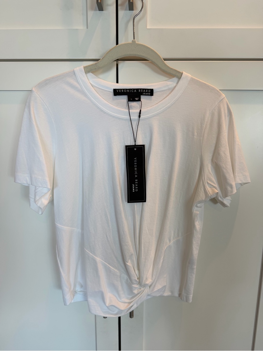 VERONICA BEARD KARUNA TEE  SZ S